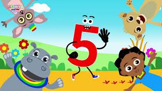 Ready Set COUNT Easy as 123  Learn to Count with Akili  African Educational Cartoons [upl. by Hymie726]