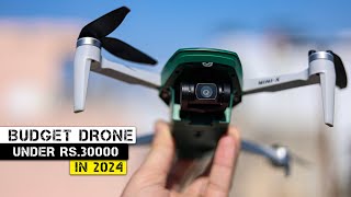 Budget Drone Under Rs30000 In 2024  IZI Mini X [upl. by Halland]