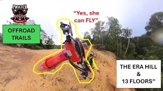 Malaysia Rainforest Dirt Bike Off Road Trails SgLembing Era To Gambang amp Bukit 13 Pahang [upl. by Ecirtaemed]