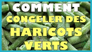 Comment congeler des haricots vert [upl. by Ythomit974]