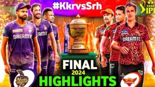 srh vs kkr 2024 [upl. by Putnem]