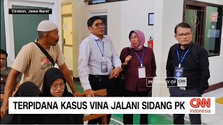 Terpidana Kasus Vina Jalani Sidang PK [upl. by Anyar]