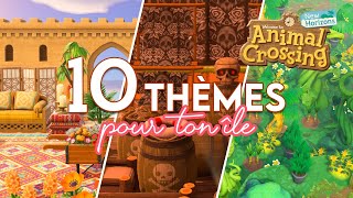 10 IDÉES DE THÈMES ORIGINAUX POUR TON îLE 20 ✨️  ANIMAL CROSSING NEW HORIZONS [upl. by Shultz]