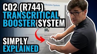 CO2 R744 Transcritical Booster System Simplified [upl. by Obel777]