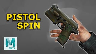 How to Animate a Pistol Spin [upl. by Sinnaoi]