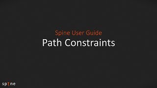 Spine User Guide  Path Constraints [upl. by Ikcin]