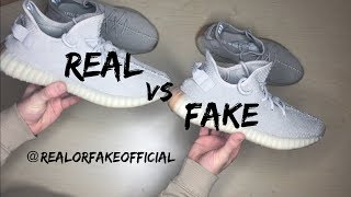 ADIDAS YEEZY 350 BOOST V2 SESAME COMPARISON REAL VS FAKE [upl. by Richie]