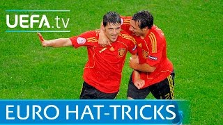 Highlights Watch every EURO hattrick [upl. by Enoob]