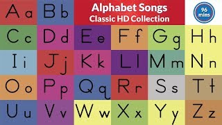 Alphabet Songs  ABC Song Collection  Teach the Letters and Sounds [upl. by Rozamond]