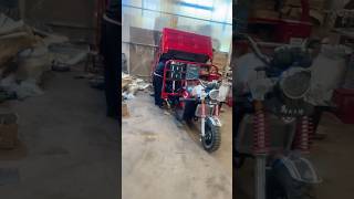 Tricycle Assembly line and loading to Africa tricycle [upl. by Eide]