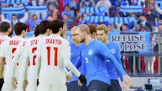 PES 2021  World Cup Qualifications  Europe  Belarus vs Estonia  270321 [upl. by Redyr]