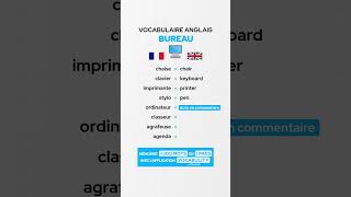 Le vocabulaire anglais du bureau 🖥️ [upl. by Danzig]