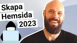 SKAPA HEMSIDA med Wordpress 2023  Bygga hemsida med egen domän Komplett Guide [upl. by Sirtaeb]