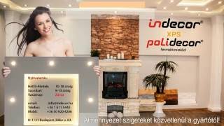 Polidecor® Termékcsalád XPS álmennyezet sziget reklám spot [upl. by Hsotnas927]