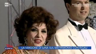 La versione di Gina sul matrimonio con Rigau  La vita in diretta  30012023 [upl. by Firestone]