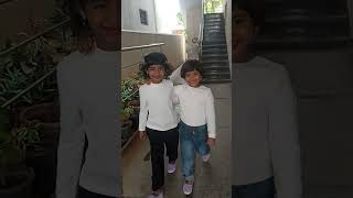 Aaradhya Abhigna walking style [upl. by Eitsyrc699]