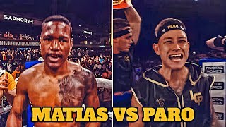 Subriel Matias vs Liam Paro  Boxing Fight Full Highlights HD MatiasParo [upl. by Natan]