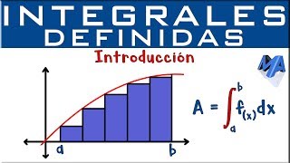 Integrales definidas  Introducción [upl. by Annaek954]