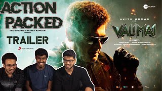 Valimai Trailer Reaction  Ajith Kumar  Yuvan Shankar Raja  Vinoth  Tamil [upl. by Annasoh]