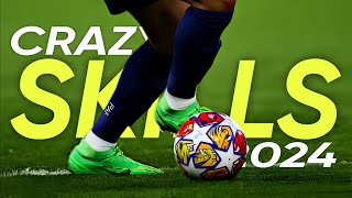 Crazy Football Skills amp Goals 2024 [upl. by Amahs337]