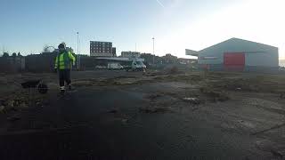 Site Clearance Commercial Real Estate Liverpool Fischerco Gardening Company Liverpool [upl. by Bagger]