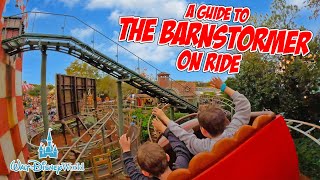 A Guide to The Barnstormer at Magic Kingdom Walt Disney World Jan 2024 4K [upl. by Dichy]