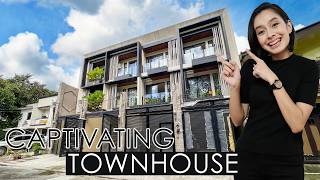 House Tour 394 • Impressive 3Bedroom Townhouse for Sale in UP Village Quezon City  Presello [upl. by Leiru]