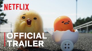 Gudetama An Eggcellent Adventure  Official Trailer  Netflix [upl. by Ahslek]