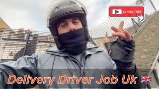 Delivery Driver job Uk 🇬🇧  Week Challenge Student Income  Uber  Just eat  Deliveroo [upl. by Pennington50]