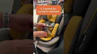 Lionelo Bastiaan gyerekülés bekötése 2 éves korig 5 lépésben gyerekülés lionelo isofix toptether [upl. by Ellezig970]