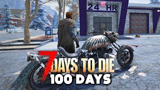 I Play 100 Days Of 7 Days To Die 10 UPDATE 710 [upl. by Ettessil]