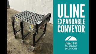 ULINE Expandable Conveyor 4629 [upl. by Trebbor]