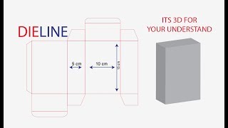 How to Make Dieline for Packaging Box [upl. by Navada667]