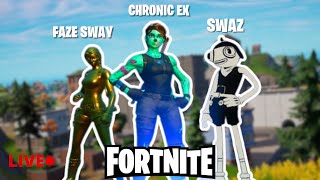 BigEx Gets Carried To His First Win On OG Fortnite By Faze Sway And Chronic Swaz [upl. by Kartis404]