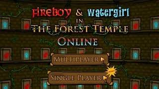 Fireboy and Watergirl Online In The Forest Temple level 9 iphone [upl. by Hanfurd]