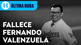 ¡Fallece Fernando Valenzuela Legendario pitcher de los Dodgers a los 63 años de edad [upl. by Trix]