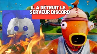 CE MEC A DÉTRUIT MON SERVEUR DISCORD  😱😱 ANECDOTE [upl. by Aicenav266]