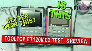 Tooltop ET120MC2 Low Cost Portable 120MHz Dual Channel Scope And Signal Generator  Test amp Review [upl. by Trocki805]