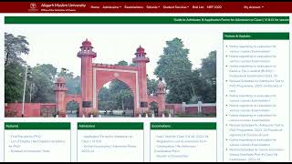 AMU Admission 2024 रमजान में फॉर्म Aligarh Muslim University Admission 2024 AMU Entrance Exam 2024 [upl. by Evy]