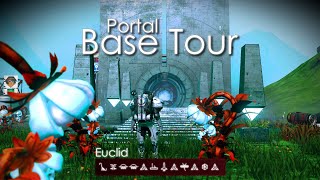 Base Tour 13  Portal Base  No Mans Sky [upl. by Ahsonek]