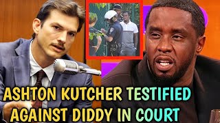 Ashton Kutcher Ordered To Court After Been Implicated In Diddy’s Trfficking Investigation [upl. by Nyral]