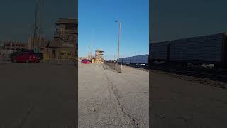 Amtrak in Pomona yard in greensboro nc [upl. by Jabin]