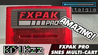 FXPAK PRO  The NEW SD2SNES Pro Super Nintendo multicart by EVERDRIVE [upl. by Adnirolc537]