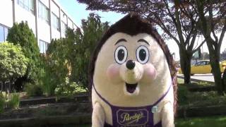 Purdys Chocolatier  Philbert Purdy Training for the 2010 Mascot Race [upl. by Komara]