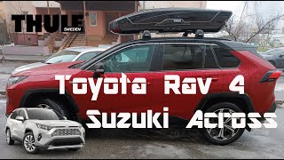 Roof rack THULE for Toyota RAV4  Suzuki Across Motion XT XL [upl. by Ruomyes]