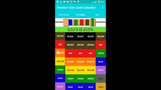 Resistor Color Code amp SMD Resistor Code Calculator [upl. by Syxela]