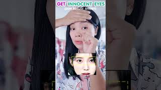 ONLY 3 EXERCISES GET INNOCENT AND CUTE EYES NATURALLY [upl. by Eneles]