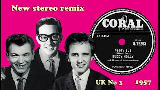 Buddy Holly  Peggy Sue  2024 stereo remix [upl. by Jacobson]