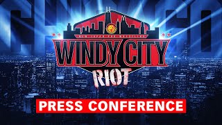 Windy City Riot Public Press Conference [upl. by Ravaj]