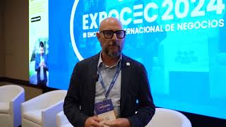 ALDO FERRINI  CEO DE AFP INTEGRA  EXPOCEC 2024 [upl. by Sonitnatsnoc]